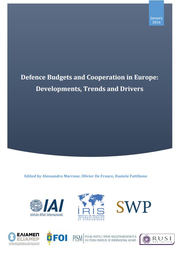 Defence Budgets and Cooperation in Europe: Developments, Trends and drivers