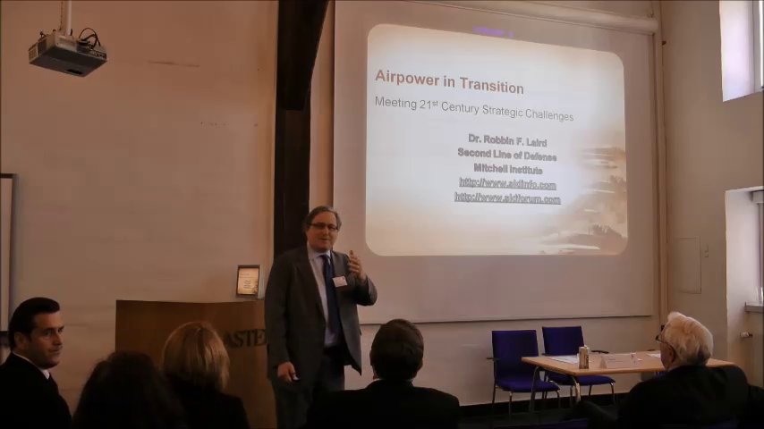 Presentation by Dr. Robbin Laird