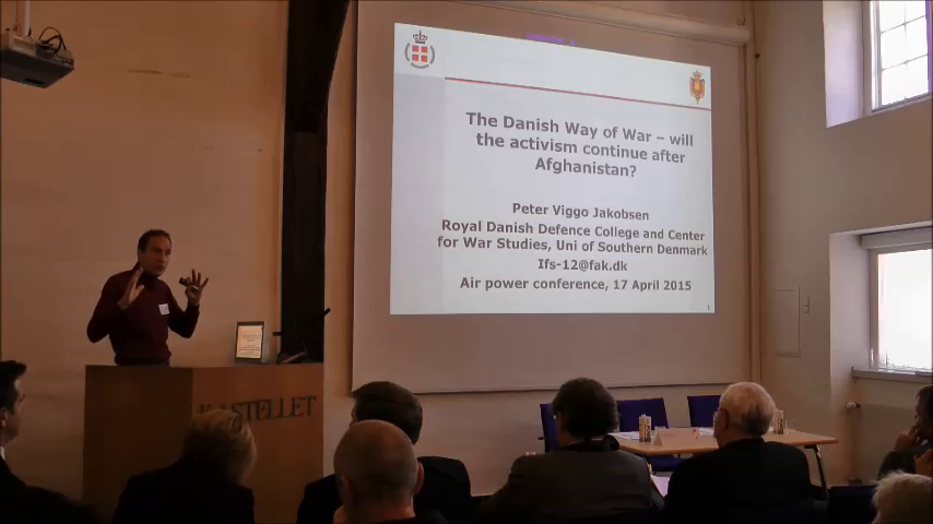 Presentations by Dr. Peter Viggo Jakobsen